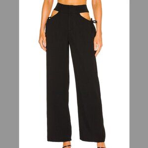 Cut Out Pants from REVOLVE, XS Black